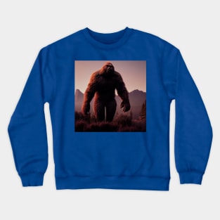 Sasquatch in Nature Crewneck Sweatshirt